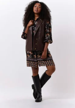 zwarte liu jo mini jurk abito ts.nav twill