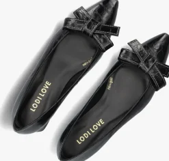 zwarte lodi ballerina's bro4981