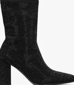 zwarte lodi enkellaarsjes vetusa