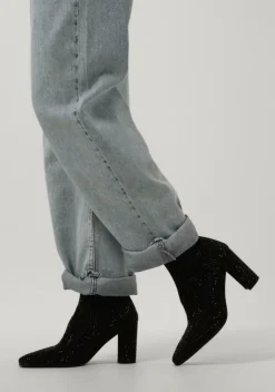 zwarte lodi enkellaarsjes vetusa