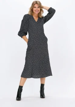 LOLLYS LAUNDRY e midi jurk lake dress>DAMES Jurken