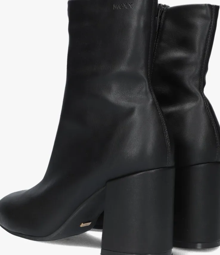 zwarte mexx enkellaarsjes kayla