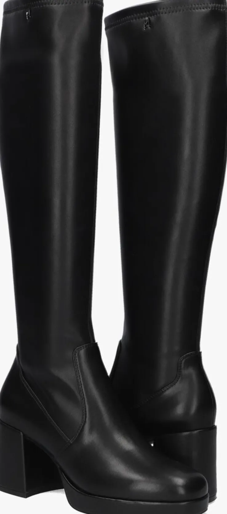 zwarte mexx hoge laarzen meadow