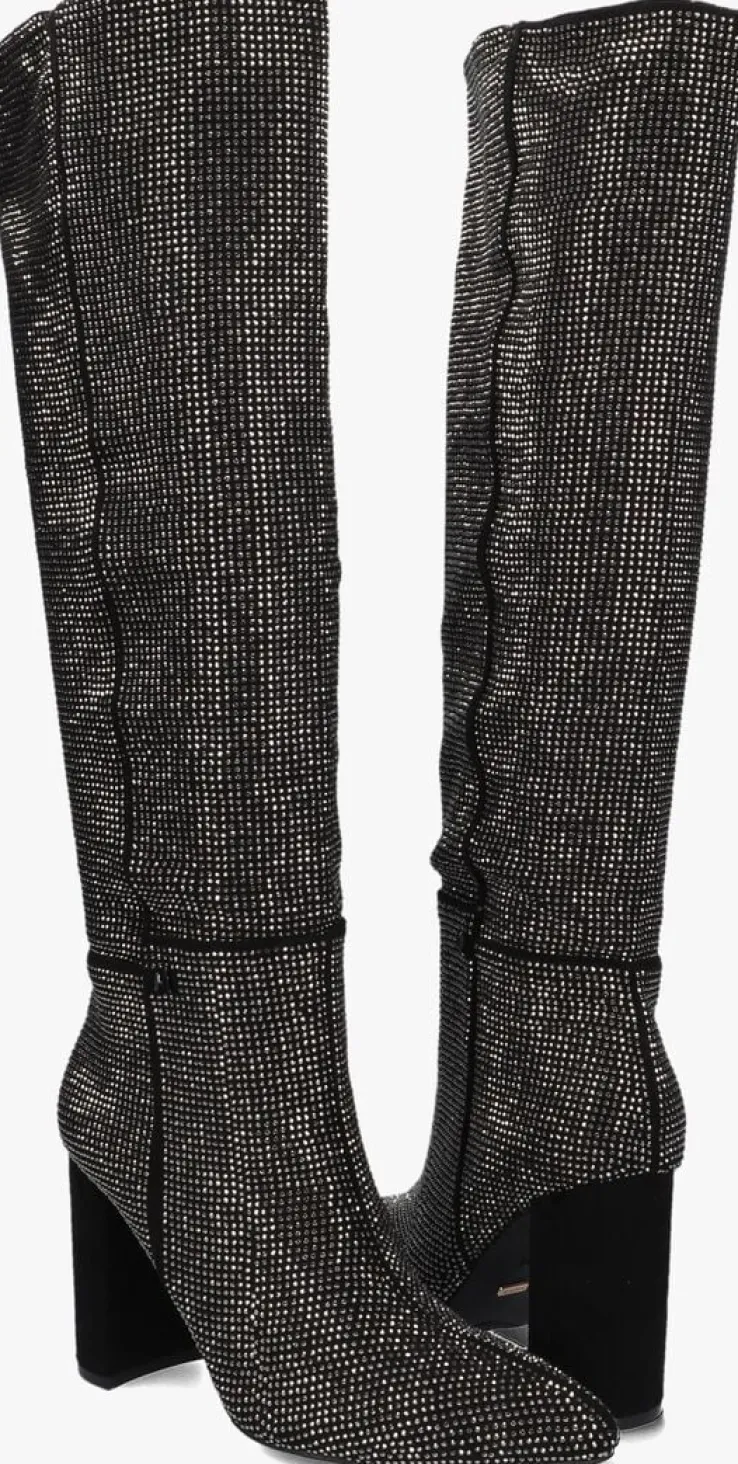 zwarte mexx hoge laarzen krystal ii indy