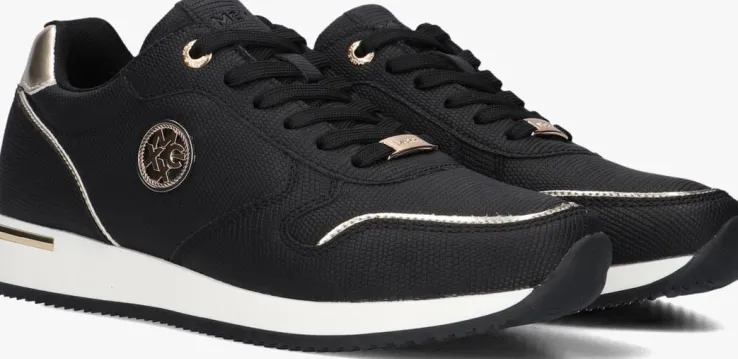 zwarte mexx lage sneakers eke caia