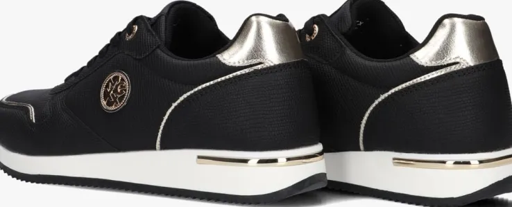 zwarte mexx lage sneakers eke caia