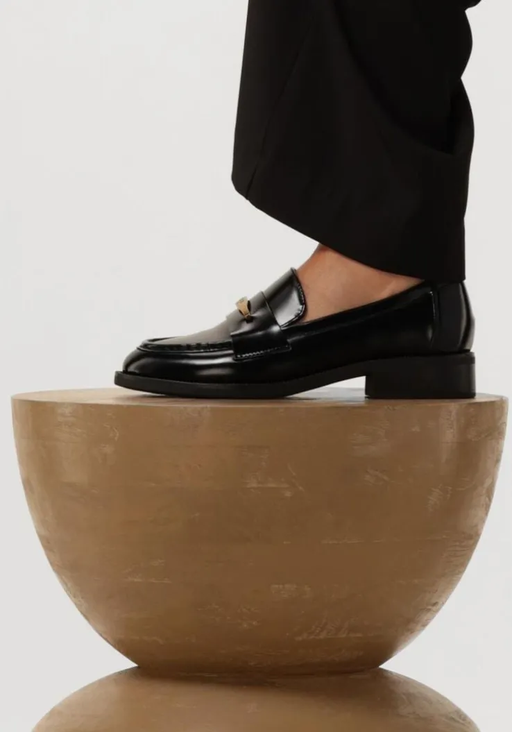 zwarte mexx loafers pearl mae