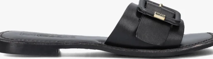 zwarte mexx slippers lolli