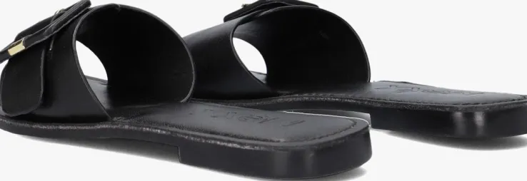 zwarte mexx slippers lolli