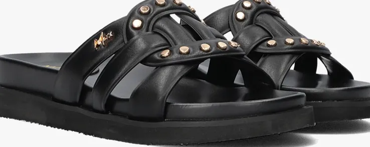 zwarte mexx slippers romy phoenix