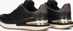 zwarte michael kors lage sneakers nova trainer