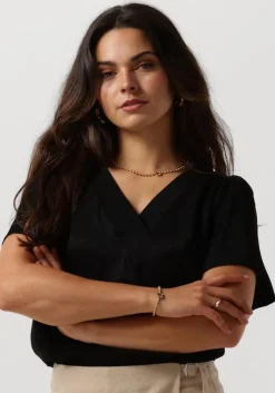 MINUS e top lirene v-neck blouse>DAMES Tops & T-Shirts