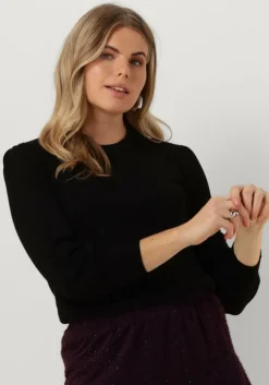 zwarte minus top mersin knit tee