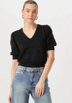 zwarte minus trui kesha knit pullover