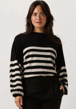 MINUS e trui perla striped knit pullover>DAMES Truien & Vesten