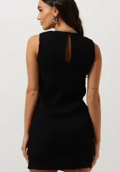 zwarte modström mini jurk hamsonmd dress