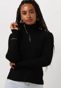 MODSTRÖM e modström tops & t-shirts krissamd zip t-neck>DAMES Tops & T-Shirts