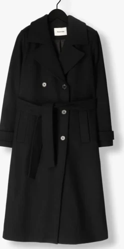 zwarte modström trenchcoats shay coat