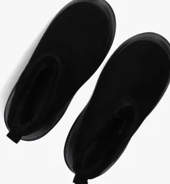 zwarte moon boot enkelboots mb luna low boot suede