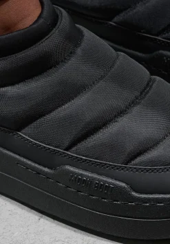 zwarte moon boot snowboots mb park soft nylon