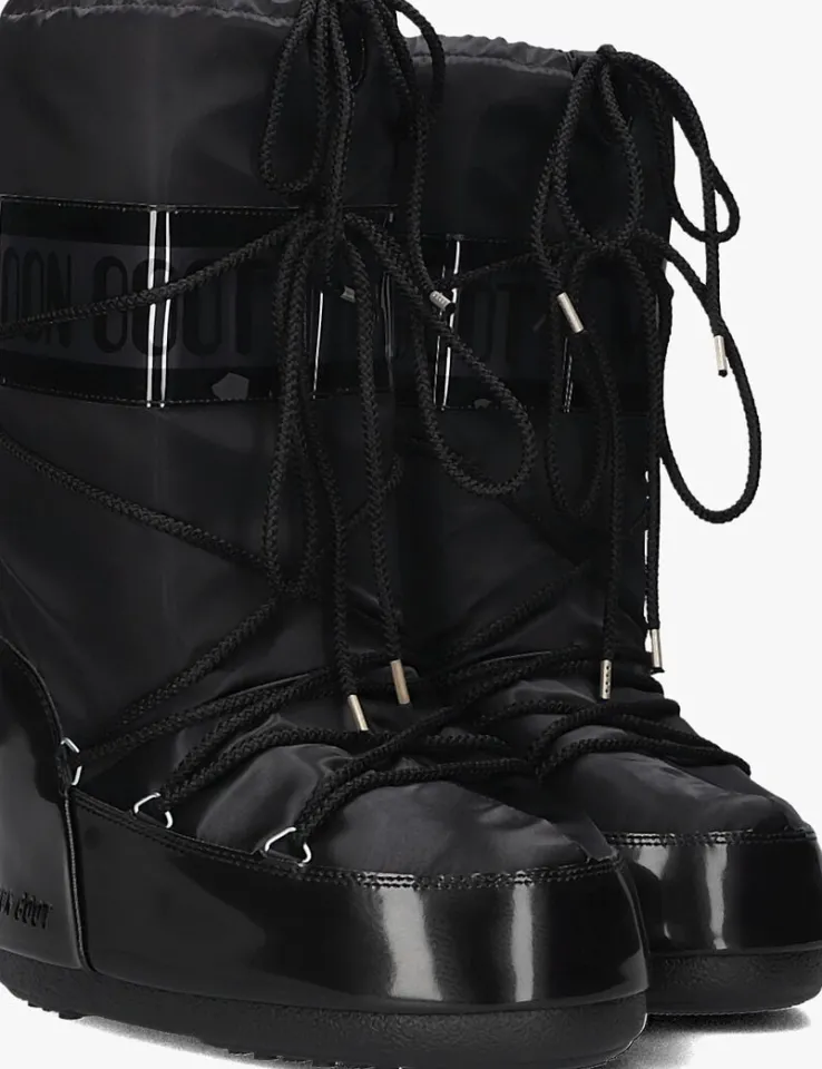 zwarte moon boot snowboots icon glance