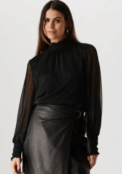 zwarte mos mosh blouses ximena glam ls blouse