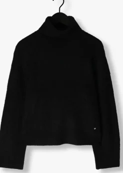 zwarte mos mosh coltrui aidy thora rollneck knit