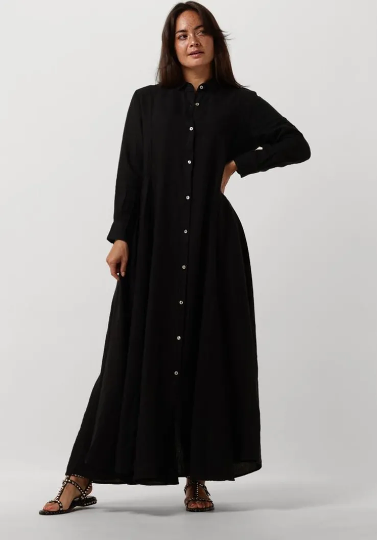 zwarte mr mood maxi jurk mrs rio