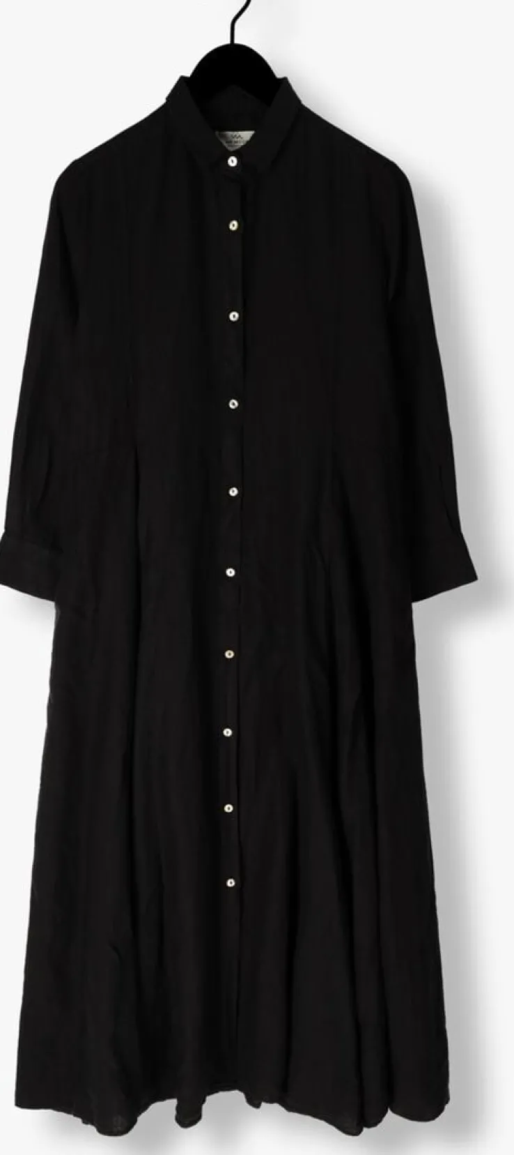 zwarte mr mood maxi jurk mrs rio