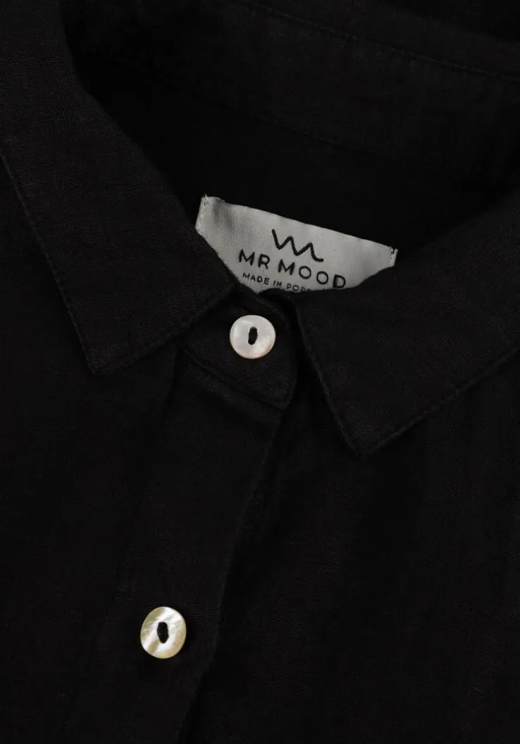 zwarte mr mood maxi jurk mrs rio