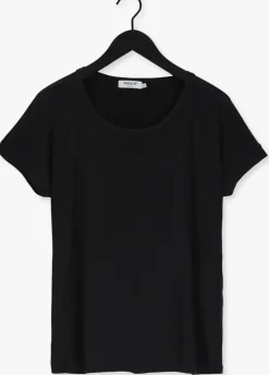 zwarte msch copenhagen t-shirt fenya modal tee