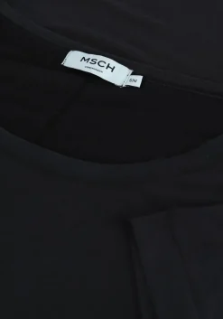 zwarte msch copenhagen t-shirt fenya modal tee