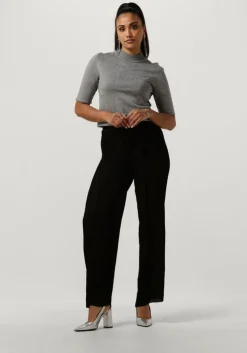 zwarte msch copenhagen wijde broek mschbevin pants