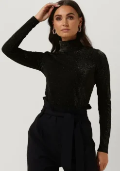 zwarte my essential wardrobe tops & t-shirts hapermw rollneck blouse