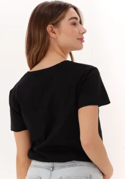 zwarte my essential wardrobe t-shirt 08 the vtee slub yarn jersey