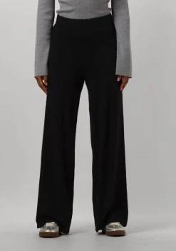MY ESSENTIAL WARDROBE e wijde broek emmamw knit pant>DAMES Broeken