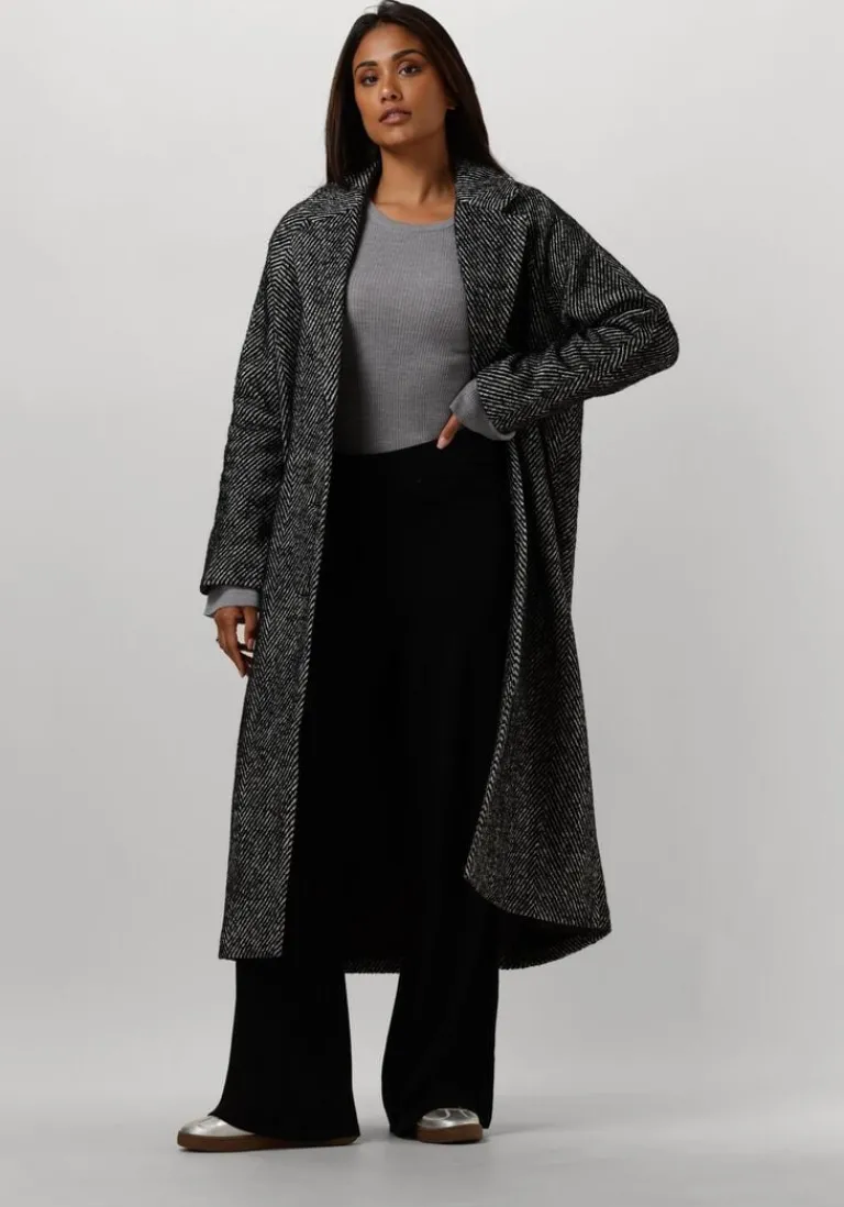 MY ESSENTIAL WARDROBE e wijde broek emmamw knit pant>DAMES Broeken