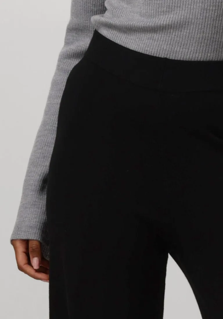 MY ESSENTIAL WARDROBE e wijde broek emmamw knit pant>DAMES Broeken