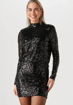 zwarte my essential wardrobe mini jurk fallonmw dress