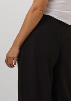 zwarte my essential wardrobe wijde broek milanmw wide pant
