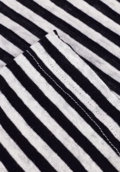 zwarte my essential wardrobe t-shirt lisamw striped tee