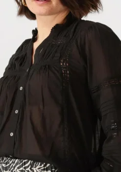 zwarte neo noir blouses lyla s voile blouse