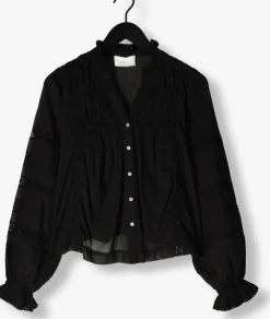 zwarte neo noir blouses lyla s voile blouse