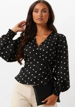 NEO NOIR e blouses merry retro dot blouse>DAMES Blouses
