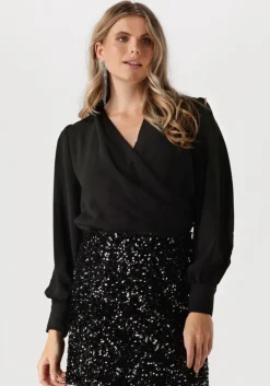 zwarte neo noir blouses vildra blouse