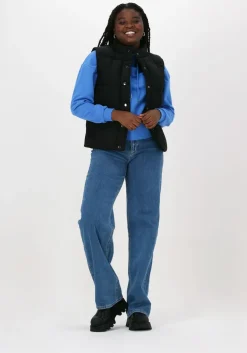 zwarte neo noir bodywarmer frankie puffer waistcoat