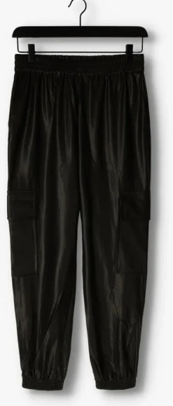 zwarte neo noir cargobroeken carlotta faux pants