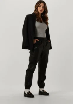 zwarte neo noir cargobroeken carlotta faux pants