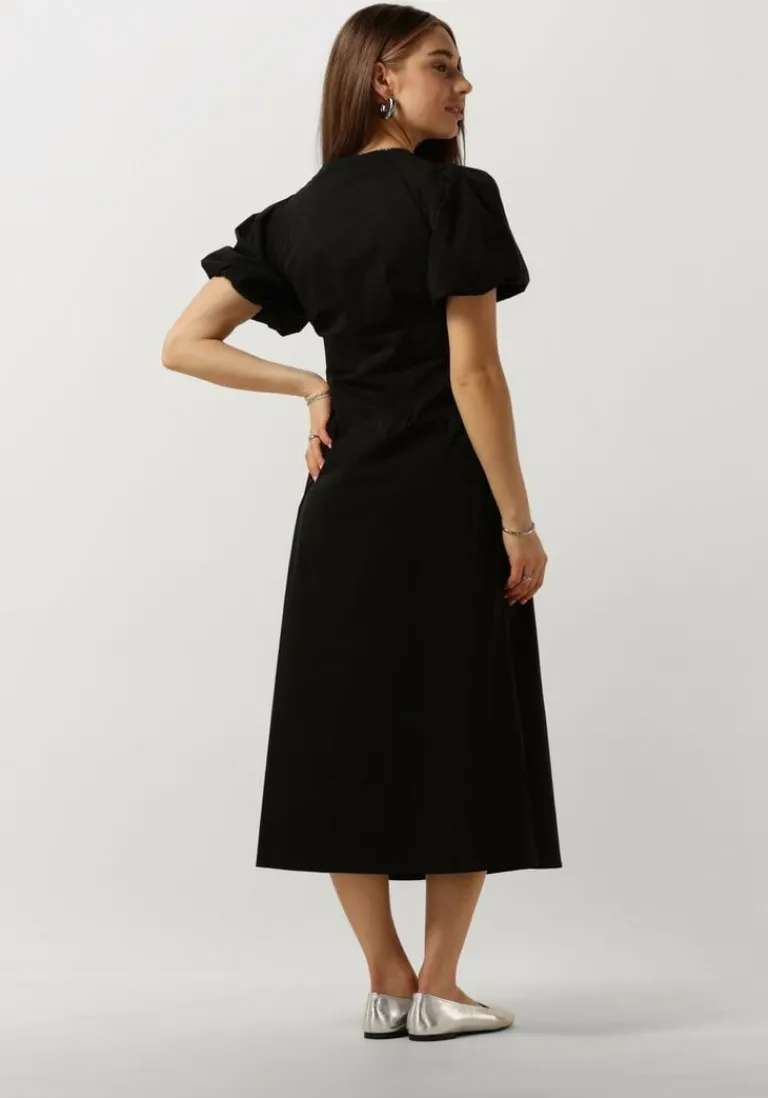 NEO NOIR e maxi jurk illana poplin dress>DAMES Jurken