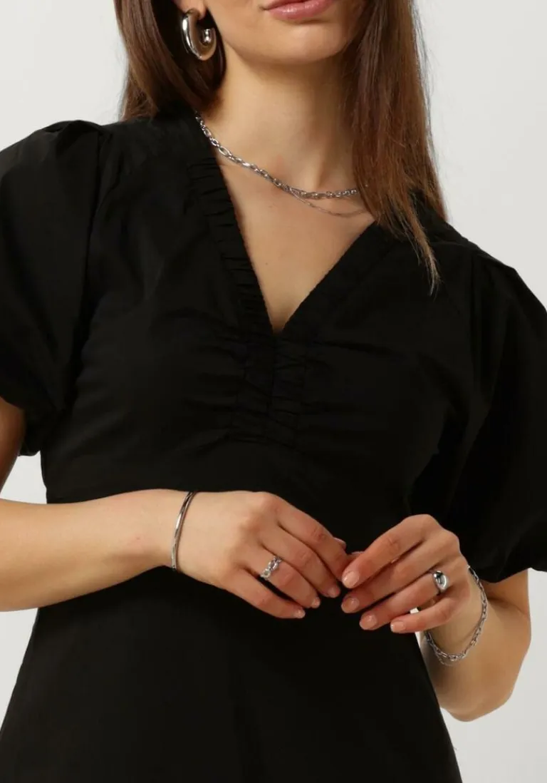 NEO NOIR e maxi jurk illana poplin dress>DAMES Jurken